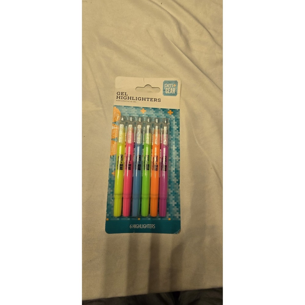 Pen+Gear Gel Highlighters in assorted colors